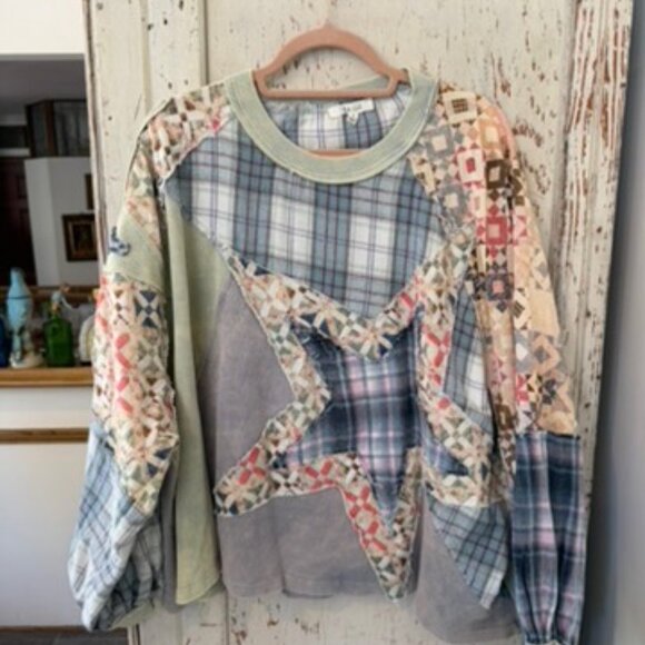OLI & HALI PATCHWORK STAR TOP - Picture 4 of 13